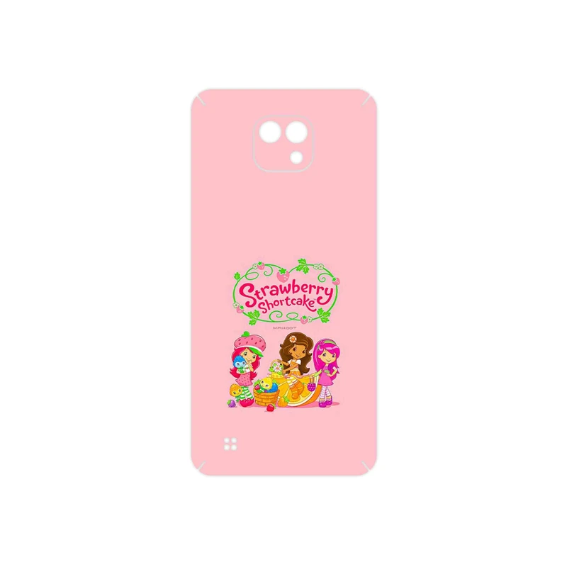 برچسب پوششی ماهوت مدل Strawberry Shortcake مناسب برای گوشی موبایل ال جی X Cam