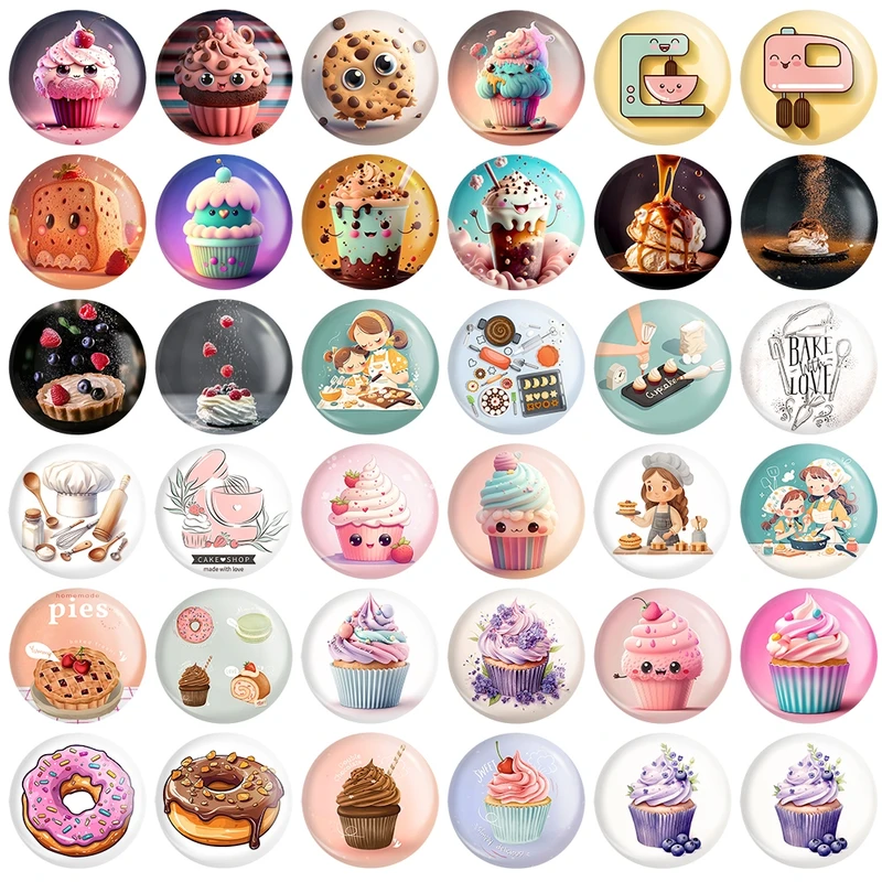 پیکسل خندالو طرح کیک و کاپ کیک کد 165 مجموعه 36 عددی