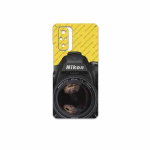 MAHOOT Nikon-Logo Cover Sticker for Xiaomi Redmi Note 10 Pro Max