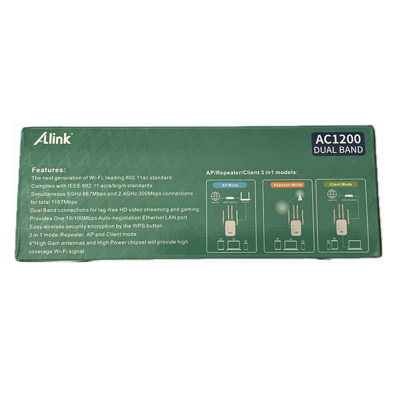 گسترش دهنده شبکه بی سیم لینک مدل AC 1200