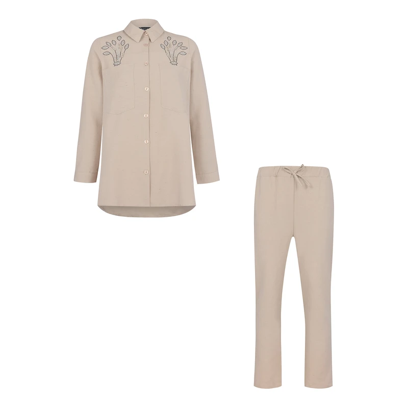 مانتو و شلوار زنانه پاکا مدل 839