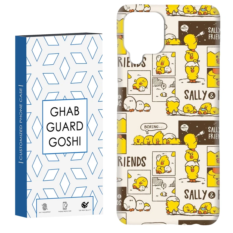 کاور قاب گارد گوشی طرح جوجه کد Dimo-350 مناسب برای گوشی موبایل سامسونگ Galaxy A12 / M12