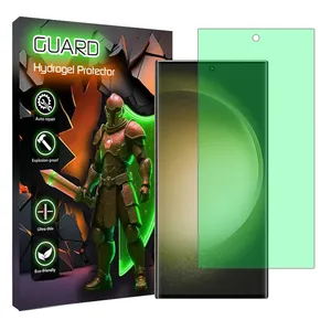 Guard Tough model Green light screen protector suitable for Samsung Galaxy S23 Ultra mobile phone