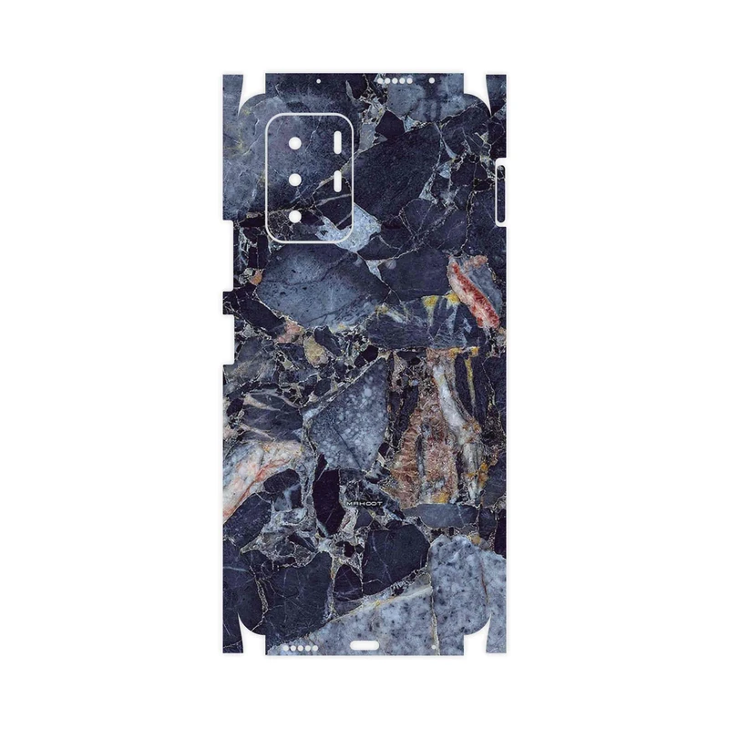 برچسب پوششی ماهوت مدل Broken black marble-FullSkin مناسب برای گوشی موبایل شیائومی Redmi Note 10 Pro