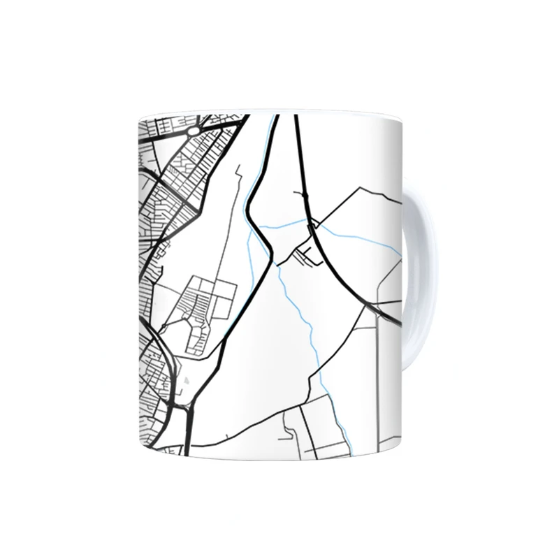 ماگ ترمه طراحان ایده مدل نقشه شهر قزوین کد map0510