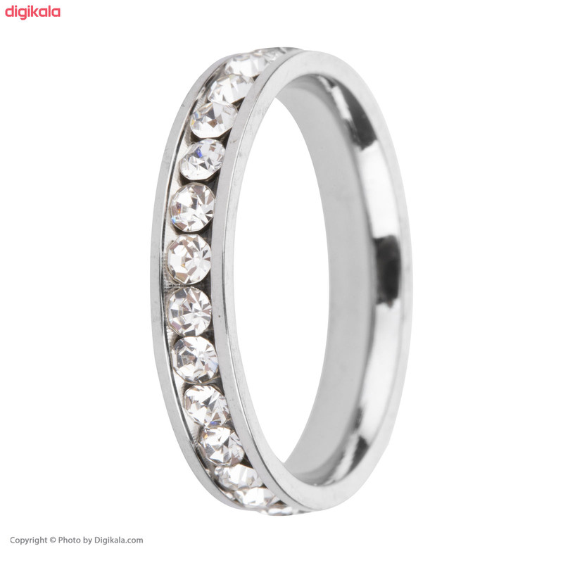 انگشتر زنانه مدل رینگ نگینی ساده کد 176 انگشتر زنانه مدل رینگ نگینی ساده کد 176