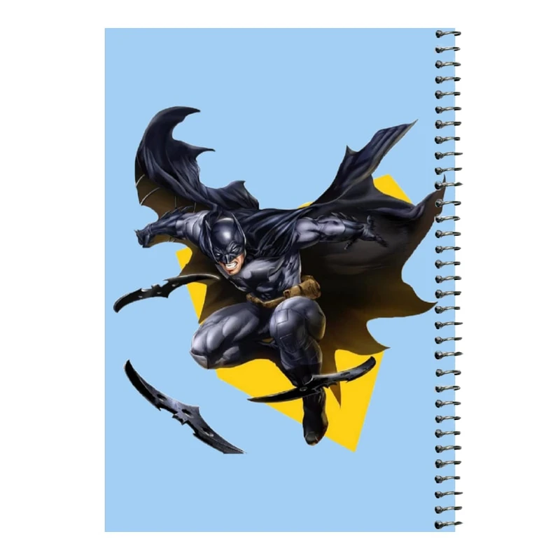 دفتر مشق 80 برگ اس جی مدل بتمن کد ۱     