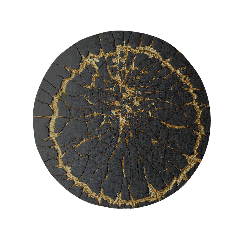 پادری مدل دایره طرح کلاسیک کد 8804 سایز 90 × 90 سانتی متر 