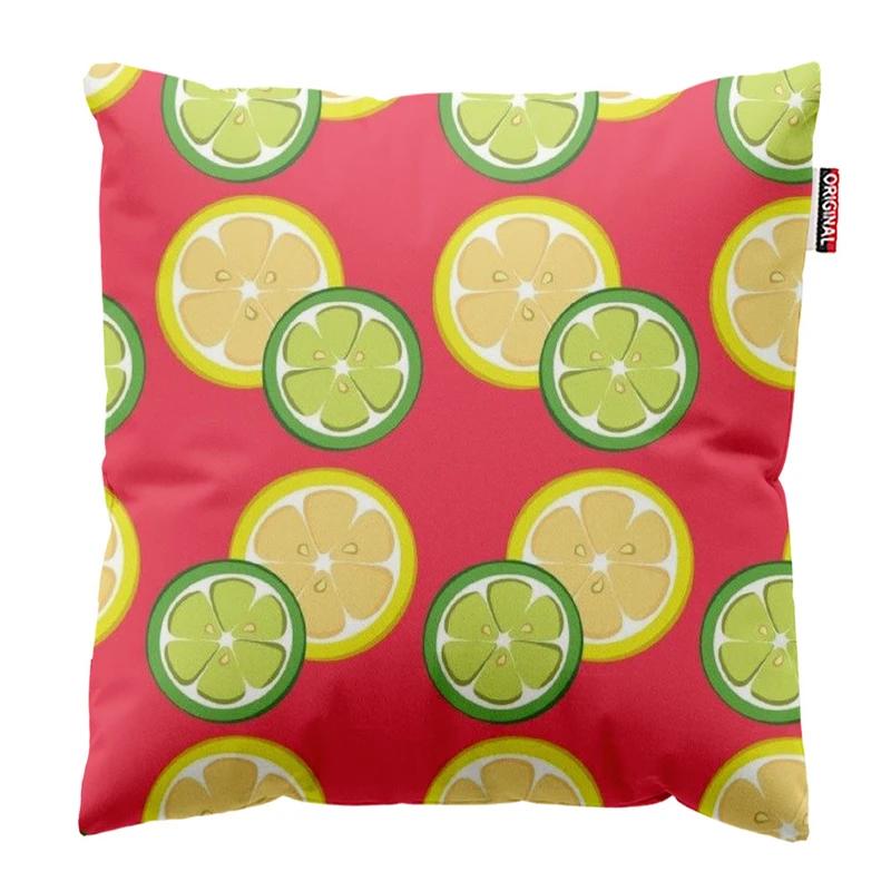  کوسن پاد آفرین طرح لیمو سایز 30*30 سانتی متر کد 991