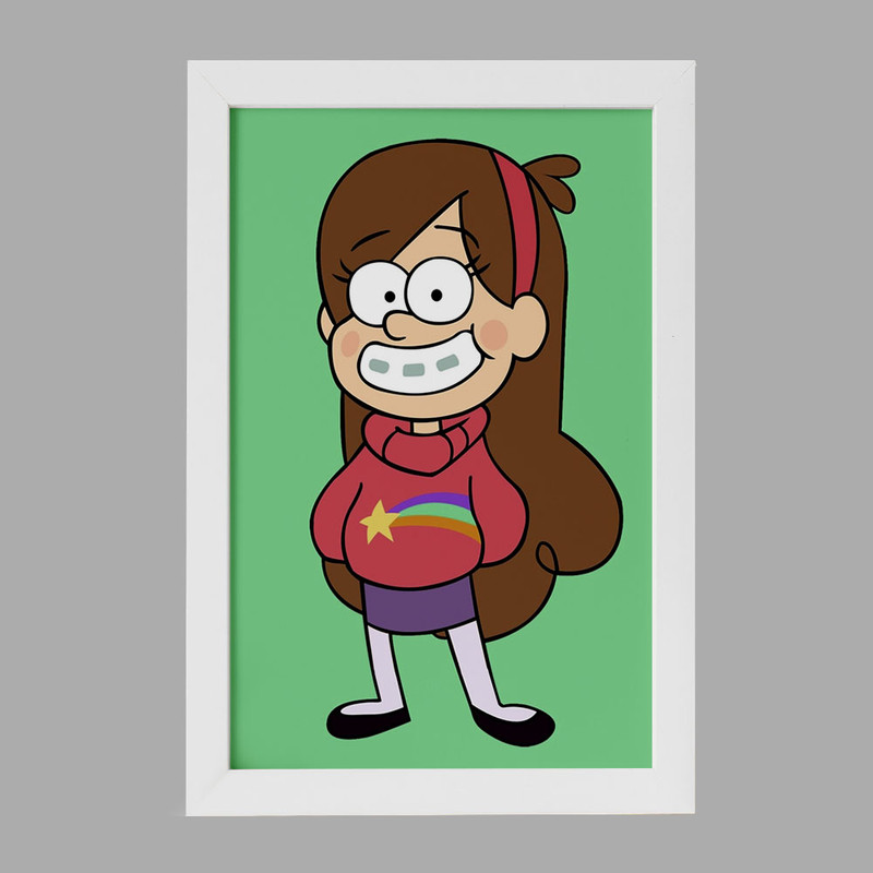 تابلو خندالو مدل میبل انیمیشن آبشار جاذبه Gravity Falls کد 26085
