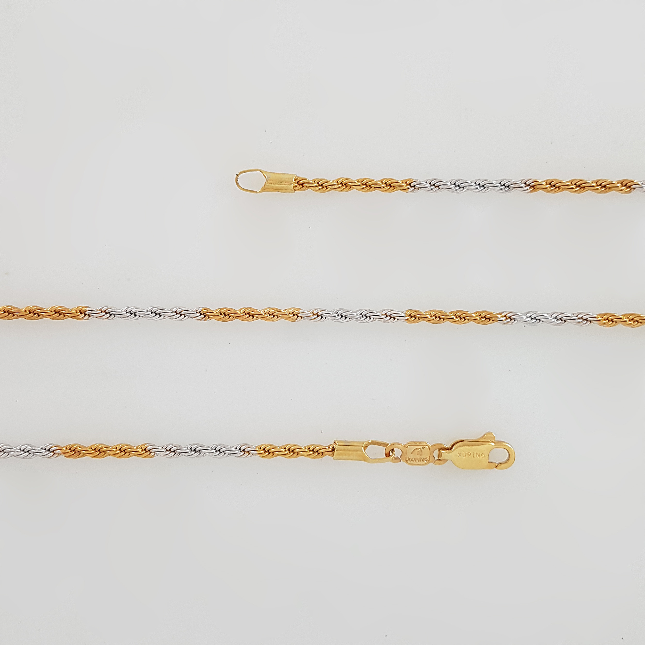 زنجیر زنانه ژوپینگ مدل طنابی کد 60cm زنجیر زنانه ژوپینگ مدل طنابی کد 60cm