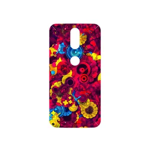 MAHOOT Vector Flower Garden Digital Art Cover Sticker for Motorola Moto G4