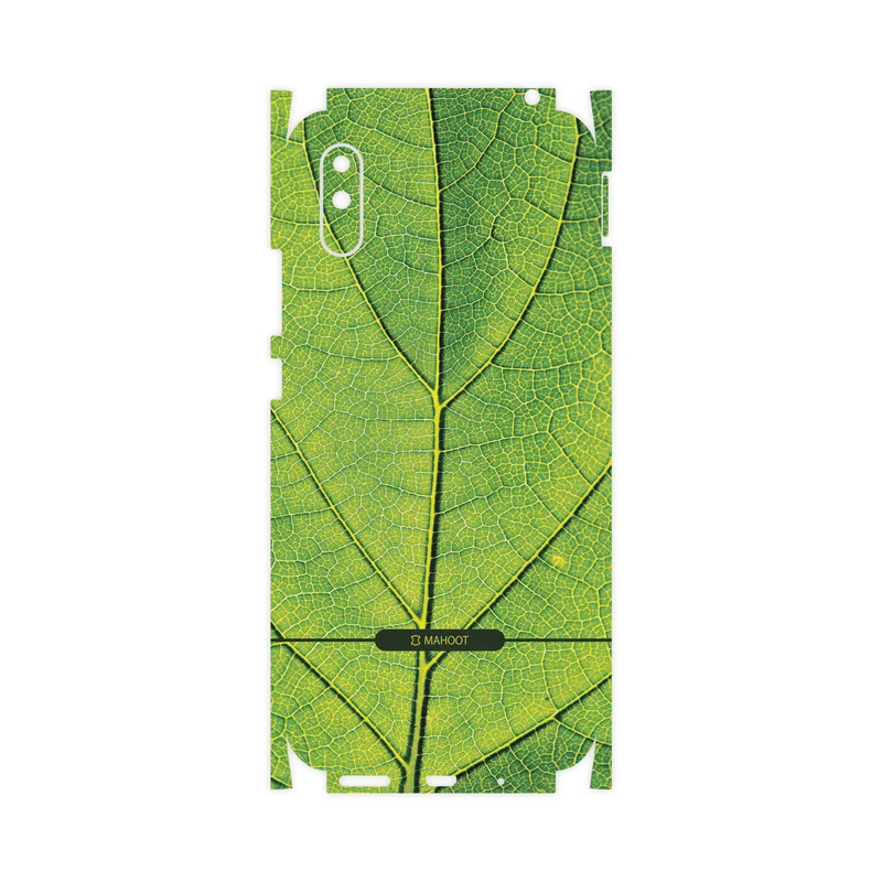 برچسب پوششی ماهوت مدل Leaf-Texture-FullSkin مناسب برای گوشی موبایل شیائومی Redmi 9A
