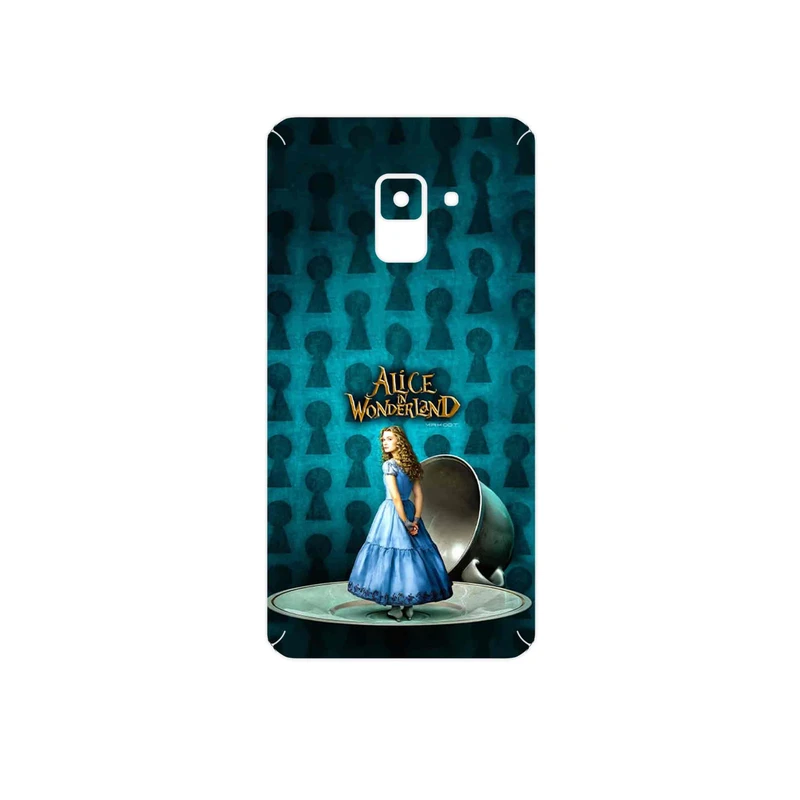 برچسب پوششی ماهوت مدل Alice in Wonderland مناسب برای گوشی موبایل سامسونگ Galaxy A8 2018