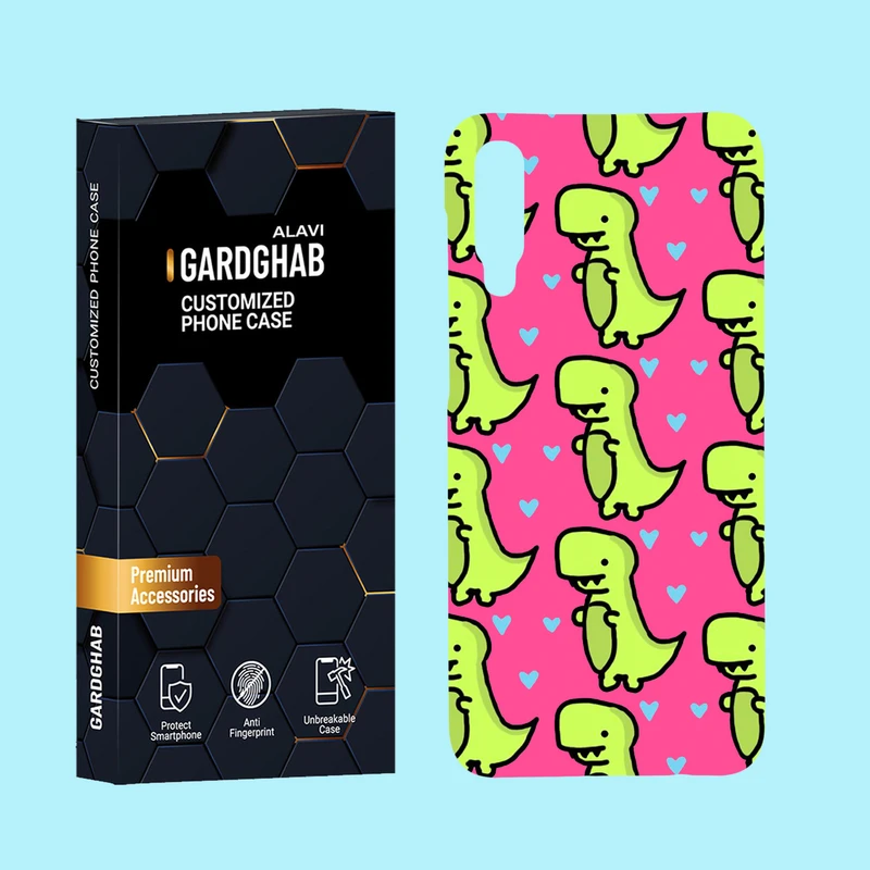 کاور گارد قاب علوی مدل پترن فانتزی مناسب برای گوشی موبایل سامسونگ Galaxy A50 / A50s / A30s