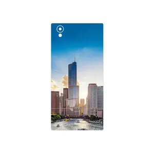 MAHOOT City of Chicago Cover Sticker for Sony Xperia L1