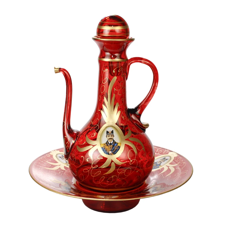 ست آفتابه و لگن مدل شاه عباسي