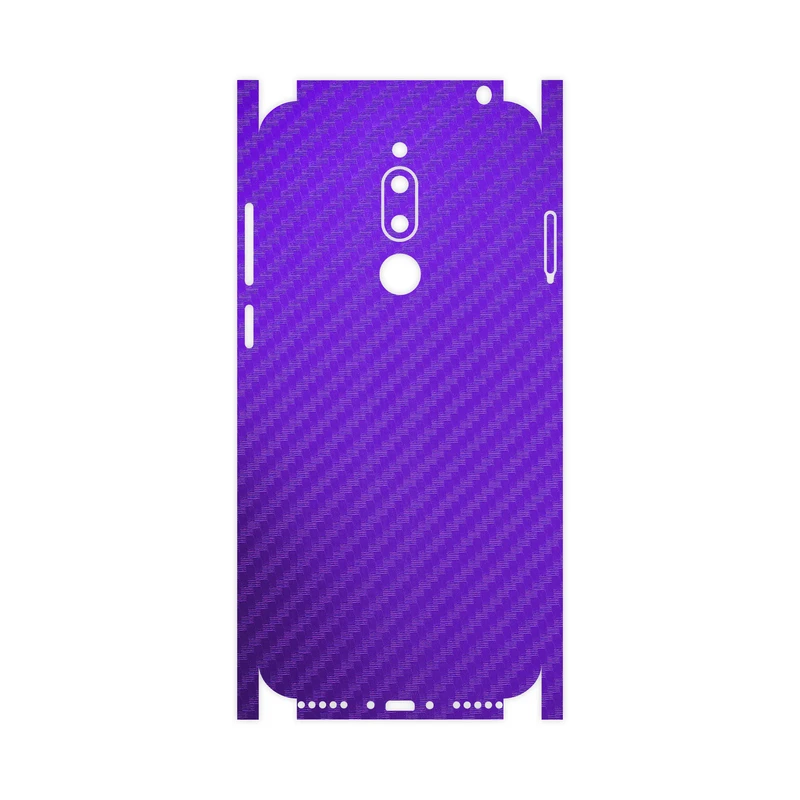 برچسب پوششی ماهوت مدل Purple-Fiber-FullSkin مناسب برای گوشی موبایل میزو M6T