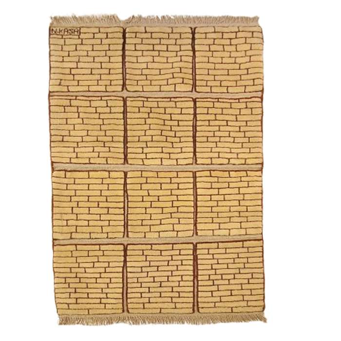 گبه فرش دستباف یک ونیم متری مدل بافت قشقای شیراز کد NKP.Z.N/40 گبه فرش دستباف یک ونیم متری مدل بافت قشقای شیراز کد NKP.Z.N/40