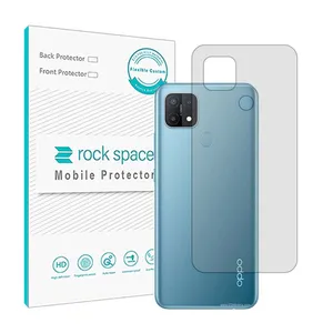 Transparent Rockspace HyGEL phone back protector suitable for Oppo A15 mobile phone