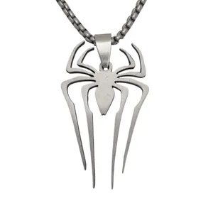 گردنبند مردانه مدل عنکبوت