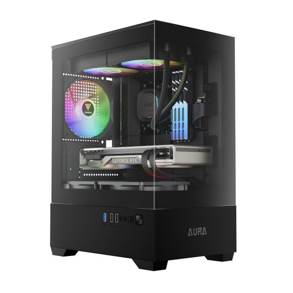 کیس کامپیوتر گیم دیاس مدل AURA GC9M BK