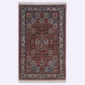 فرش دستباف شش متری طرح خشتی مدل AA
