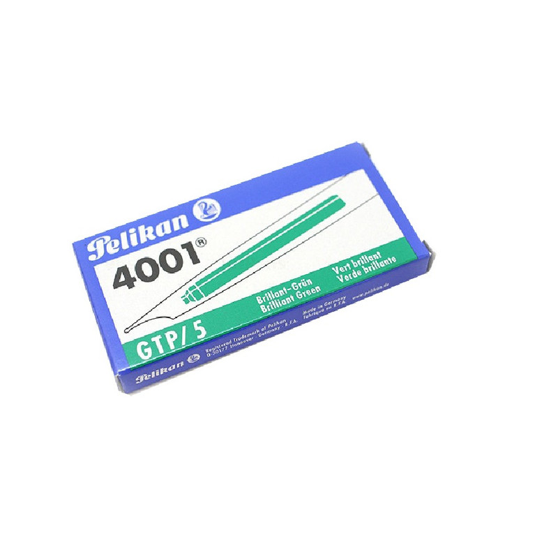 کارتریج جوهر خودنویس پلیکان مدل 4001 بسته 5 عددی