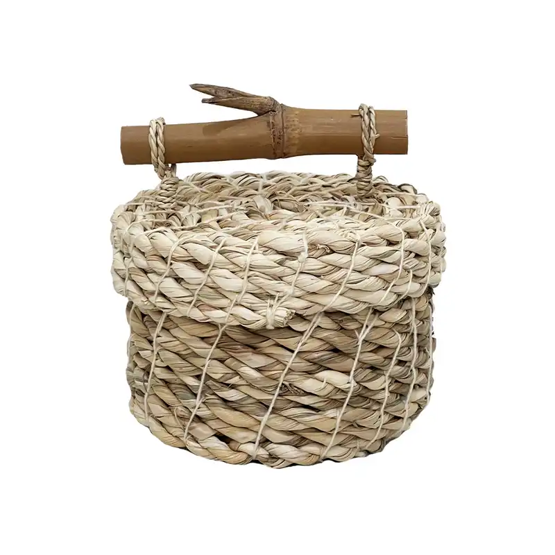ظرف حصیری مدل روستیک