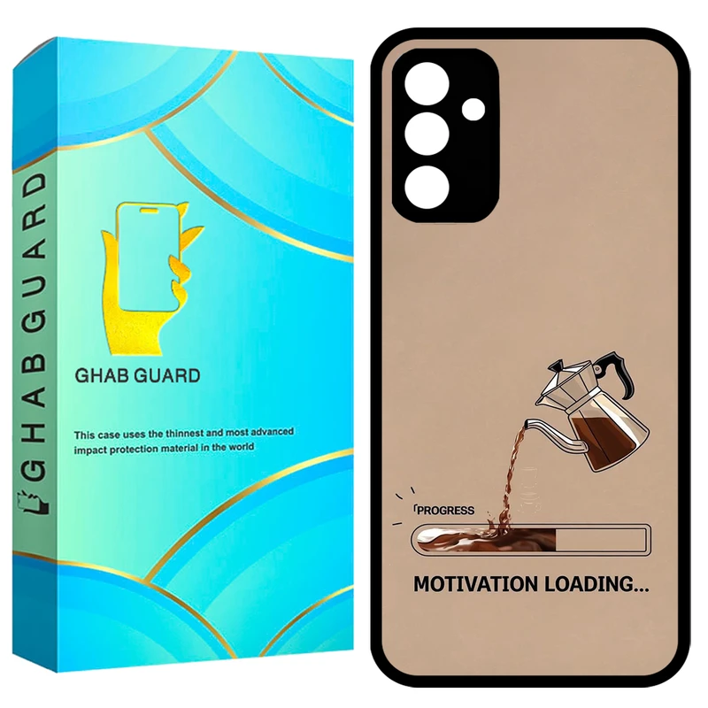 کاور قاب گارد طرح قهوه مدل GCHPA34 مناسب برای گوشی موبایل سامسونگ Galaxy A34 5G