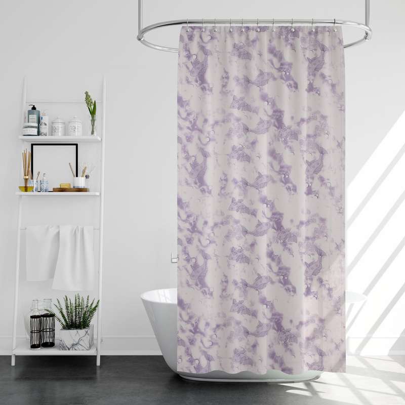 پرده حمام پیسو مدل BZ-19 سایز 180×200 سانتی متر