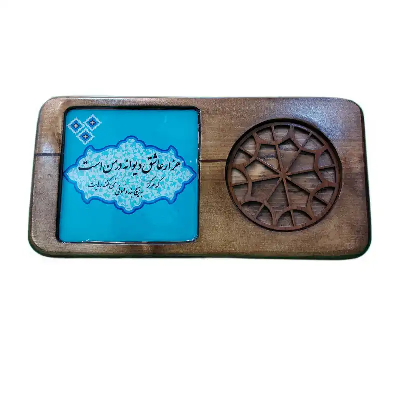 زیر لیوانی چوبی مدل 102