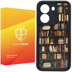 کاور قاب فاب مدل کتابخانه ای مناسب برای گوشی موبایل شیائومی Poco X7 Pro