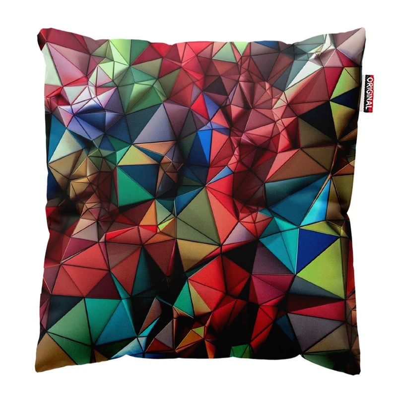  کوسن پاد آفرین طرح هندسی مدرن کد 3593 سایز 30*30 سانتی متر