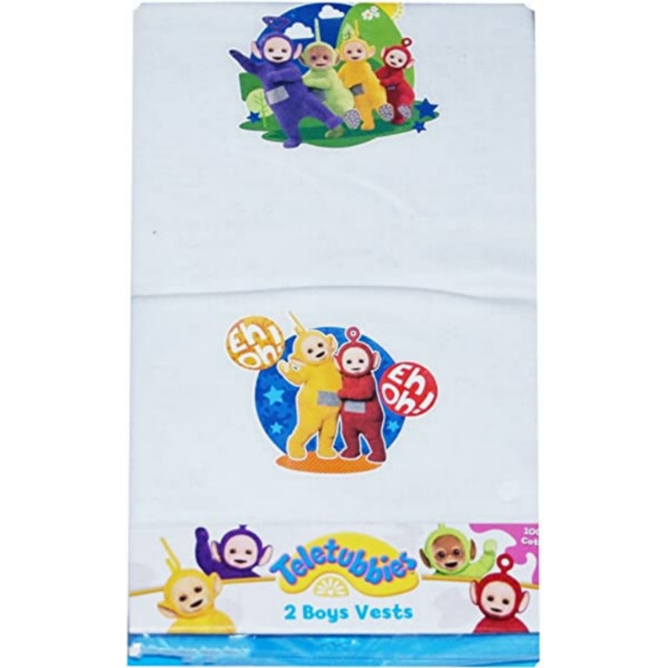 زیرپوش پسرانه مدل Teletubbies rosh 101 مجموعه 2 عددی