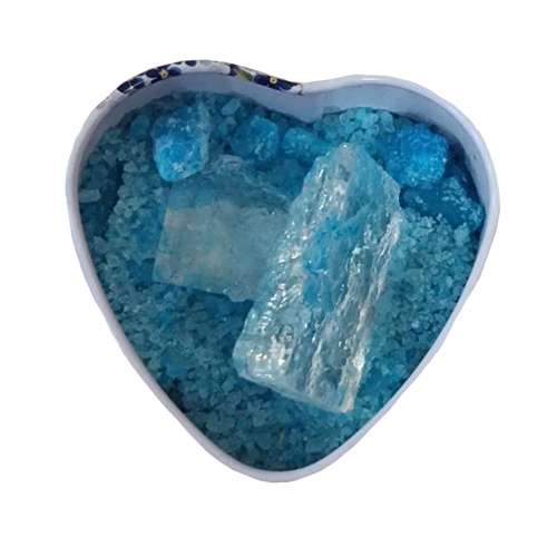 سنگ نمک دکوری مدل قلبی کد 59 بسته 2 عددی