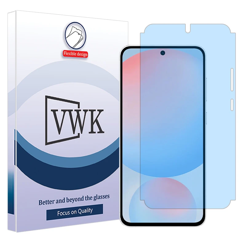 محافظ صفحه نمایش مات آنتی بلو وی دبلیو کی مدل Tough مناسب برای گوشی موبایل سامسونگ Galaxy S24 FE