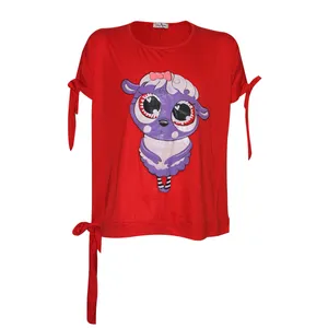 تی شرت آستین کوتاه زنانه کد 100300120gh