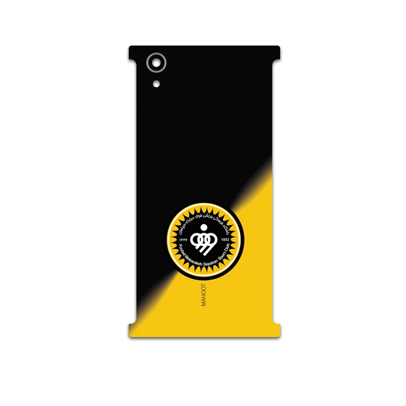 برچسب پوششی ماهوت مدل Sepahan-FC مناسب برای گوشی موبایل سونی Xperia XA1 Plus