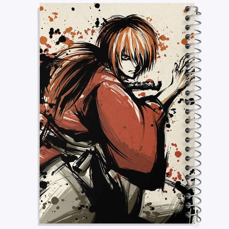 دفتر لیست خرید 50 برگ خندالو طرح انیمه رورونی کنشین کد 34892