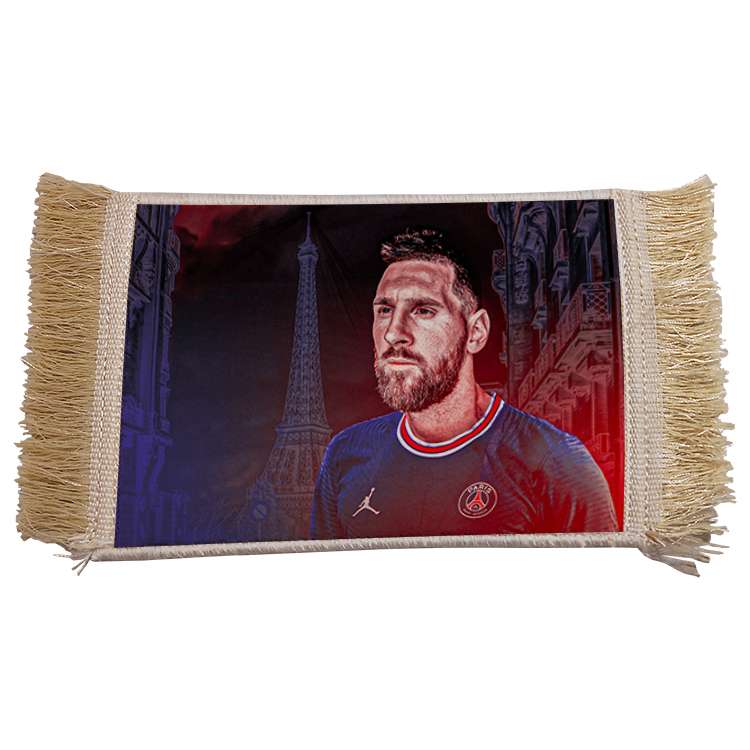 فرش ماشینی دیوارکوب مدل مسی کد 9