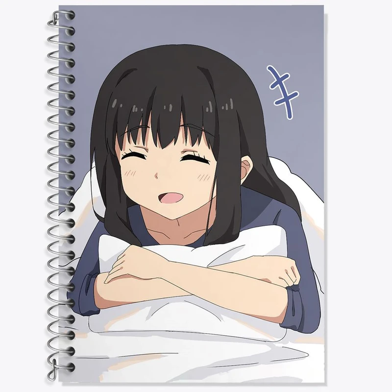 دفتر لغت 50 برگ خندالو مدل تاکینا انیمه لیکوریس ریکویل Lycoris Recoil کد 22978