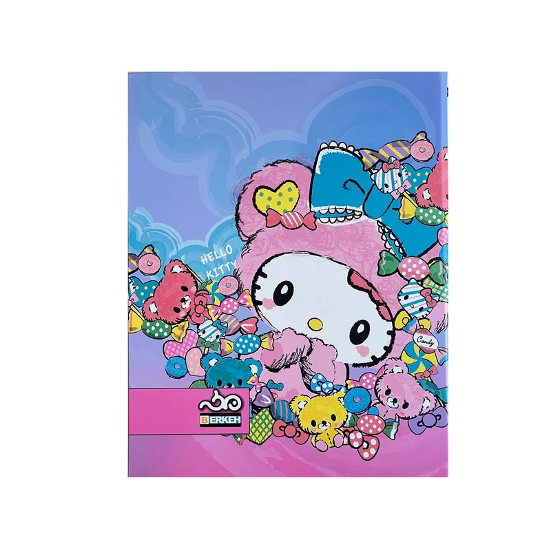 دفتر کلاسوری 100 برگ برکه مدل 26 حلقه کد 1106