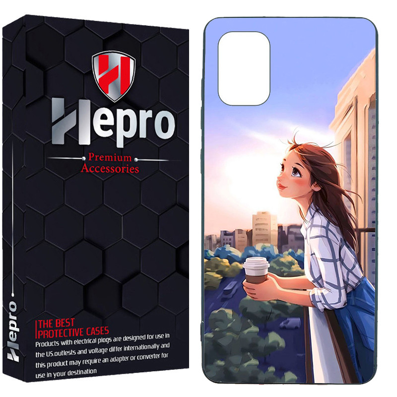 کاور هپرو طرح دخترانه کد Dimo-016 مناسب برای گوشی موبایل سامسونگ Galaxy A71