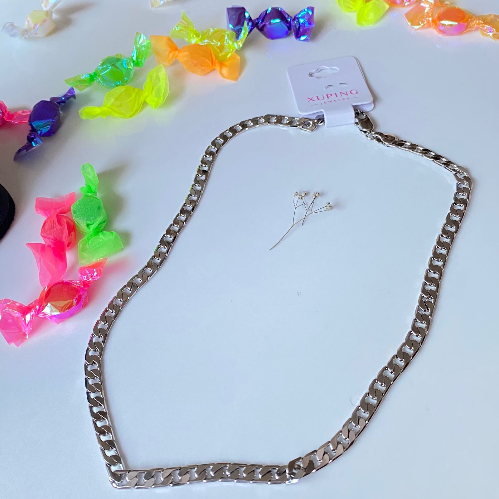 گردنبند زنانه ژوپینگ مدل زنجیری کد 22 -  - 3