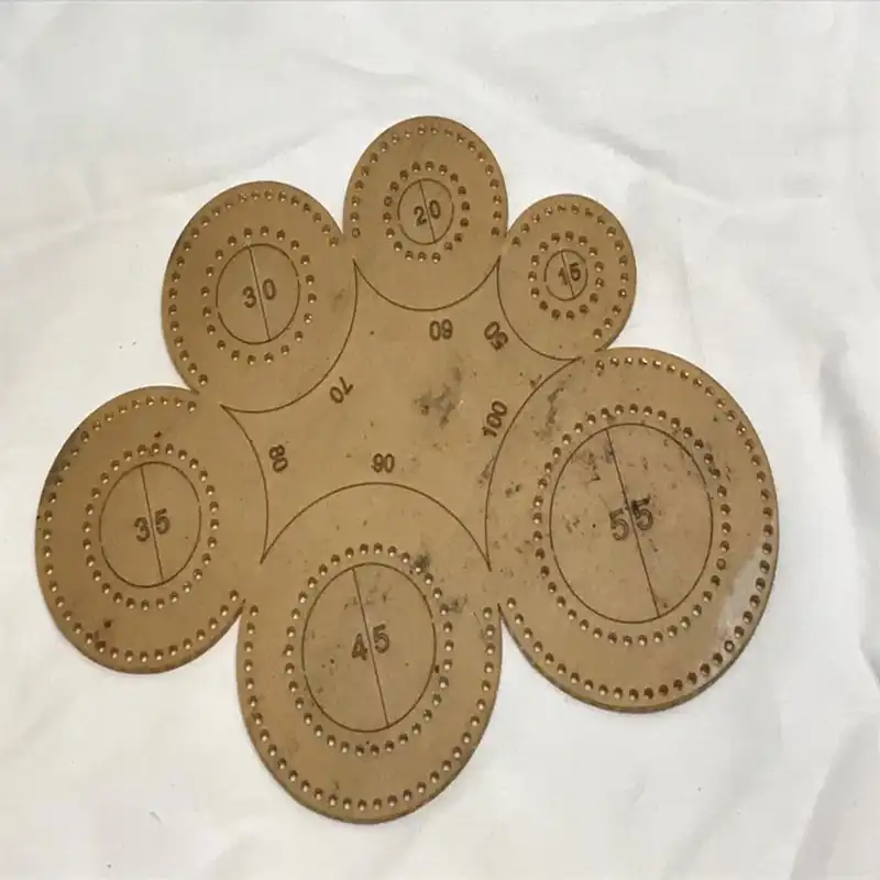 شابلون نشانه گذاری مدل 6 گرد مدل N104