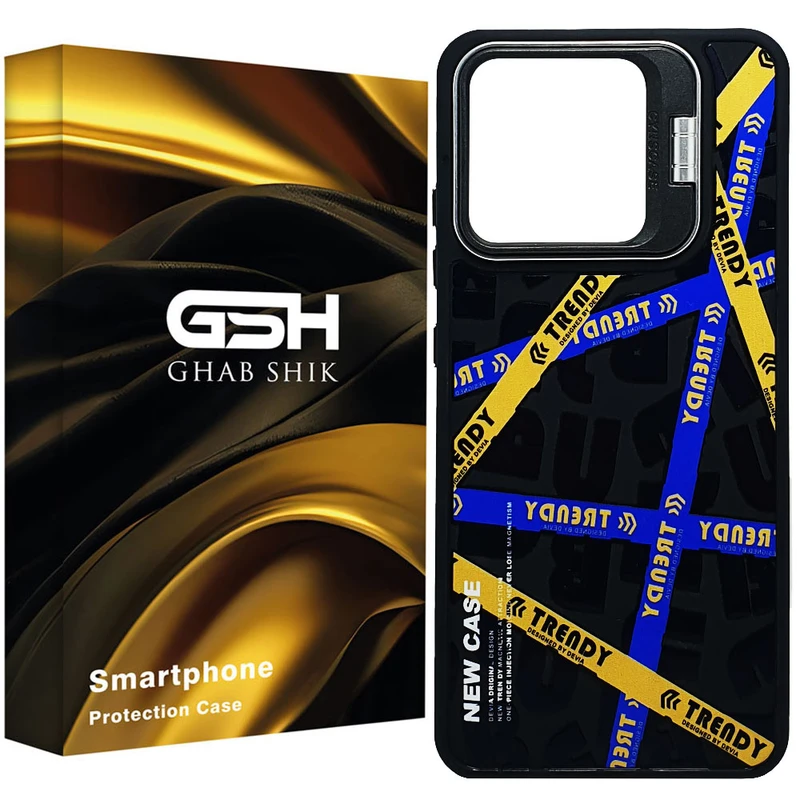 کاور قاب شیک مدل استندی طرح Sport مناسب برای گوشی موبایل شیائومی Redmi 12C / 10C / 10 Power / Poco C40