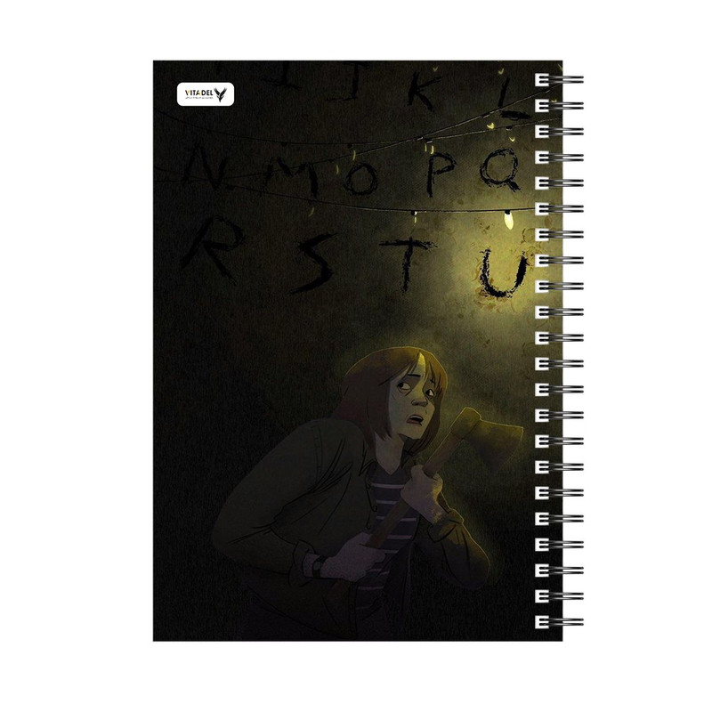 دفتر 120 برگ ویتادل طرح استرنجر تینگز مدل 10