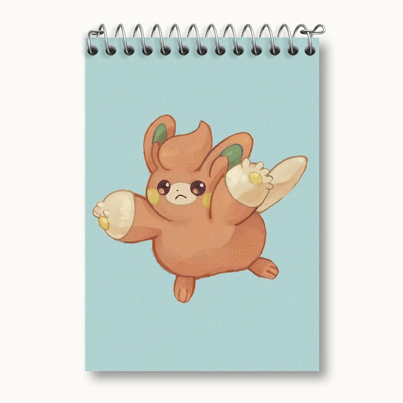 دفتر یادداشت 50 برگ خندالو مدل بازی پوکمون (pokemon) کد 32712