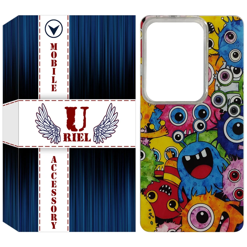 کاور یوریل مدل HLG طرح هیولا مناسب برای گوشی موبایل شیائومی Redmi Note 14S